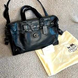 Black coach bag
